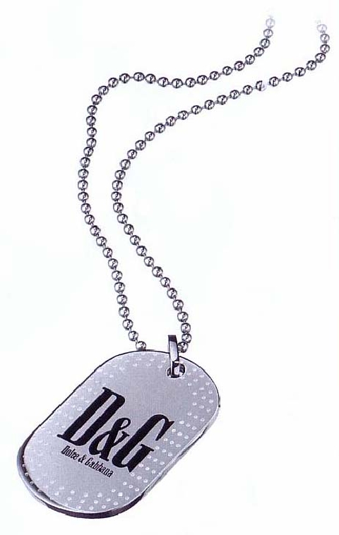 collier dolce gabbana homme